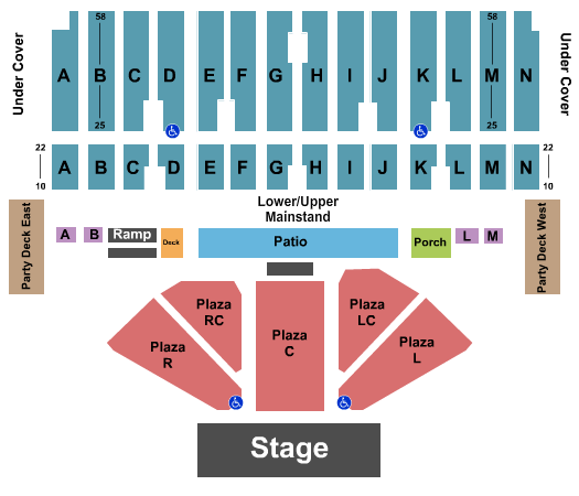 Minnesota State Fair Chance The Rapper Seating Chart